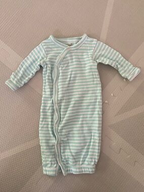 Preemie Buttoned Footless Onesie